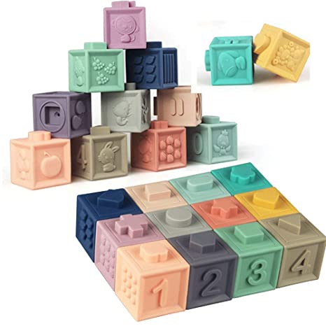 Toddler Foam Building Blocks, Foam Playset, 7-Piece